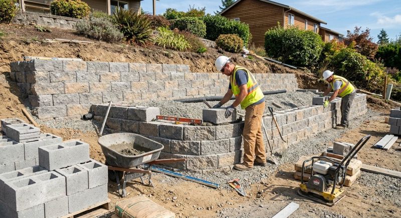 Hardscape Wall Construction in Brevard County, FL