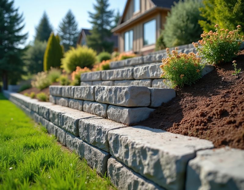 Landscape Retaining Wall Repair