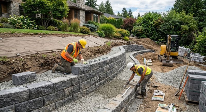Landscape Wall Construction in Volusia County, FL
