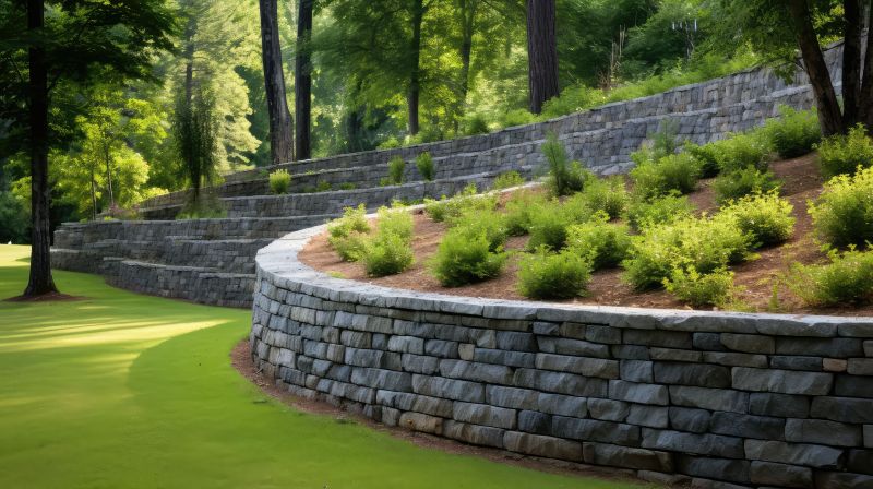 Landscape Wall Construction in Santa Rosa, CA