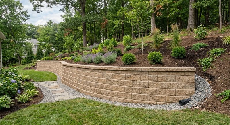 Retaining Wall Installation in Daytona Beach, FL