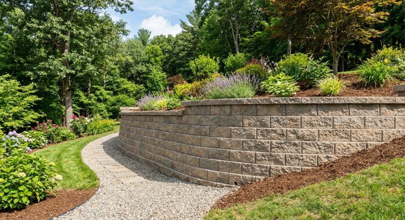 Retention Wall Installation in Citrus County, FL